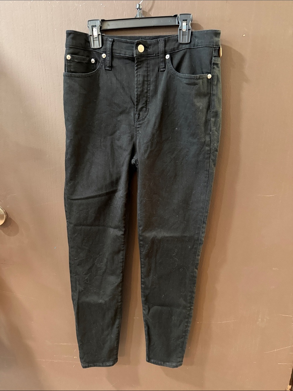Classic High-Rise Black Women's Jeans